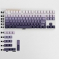 Faint Aroma Full PBT Gradient Purple Dip-dye Keycaps Set Doubleshot Backlit OEM Profile for Cherry MX Mechanical Keyboard